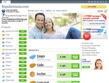Tablet Screenshot of espafarmacia.com